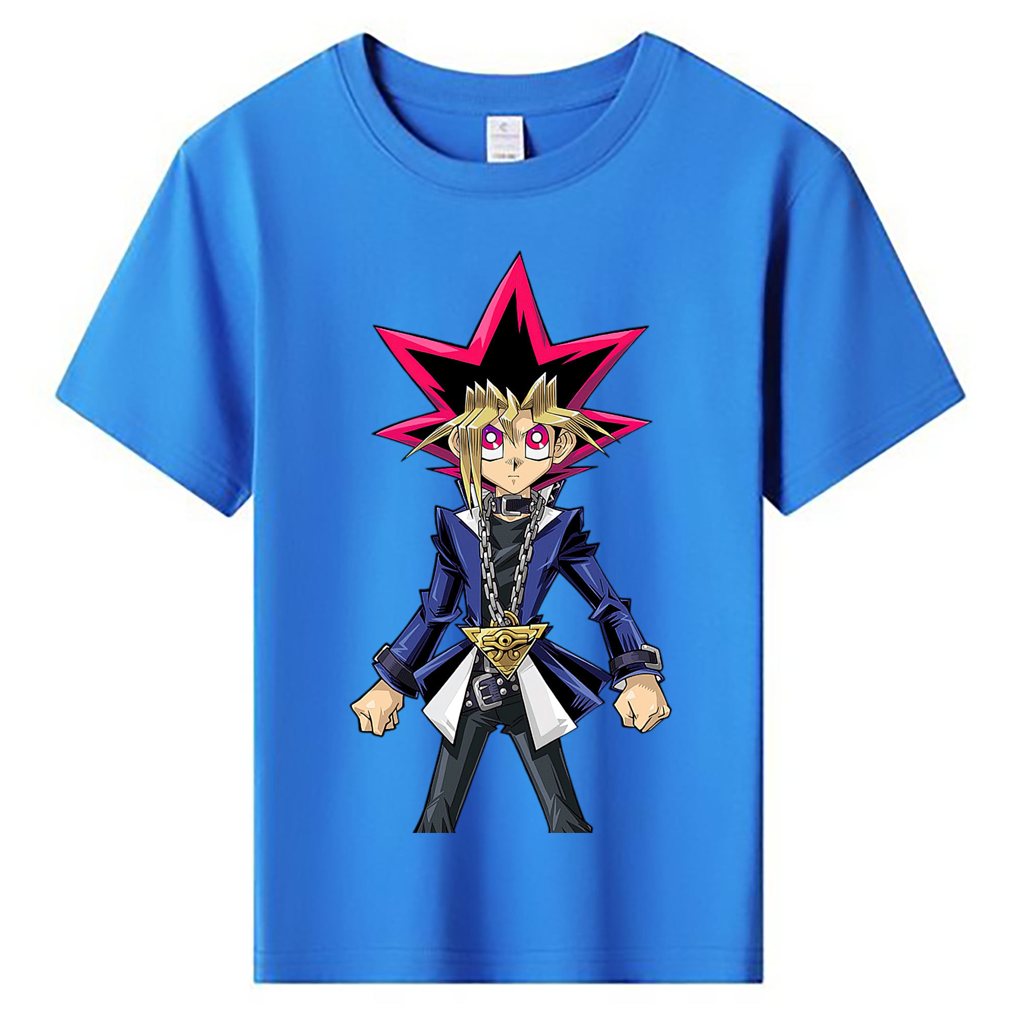 （画像用） 遊☆戯☆王 Yu-Gi-Oh! 綿100％キッズTシャツ（フロントプリント）